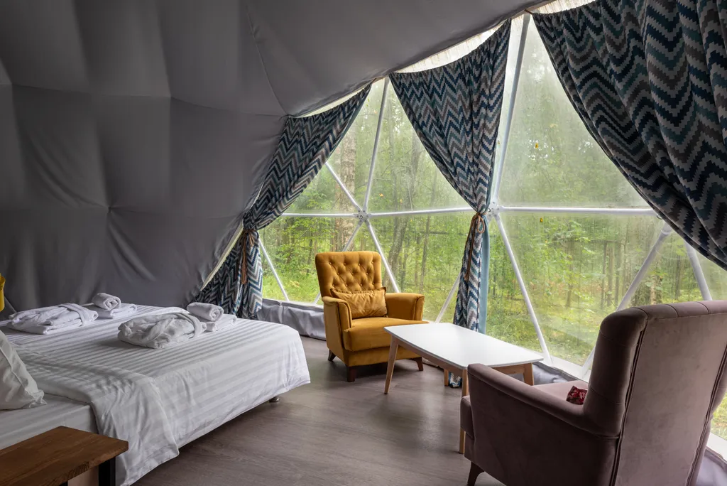 Коттедж Глэмпинг — аренда посуточно в Истра