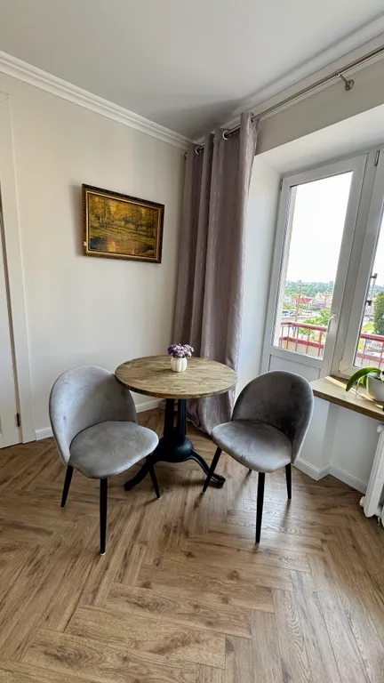 Атмосферная 1-комнатная квартира с видом на исторический центр Гродно