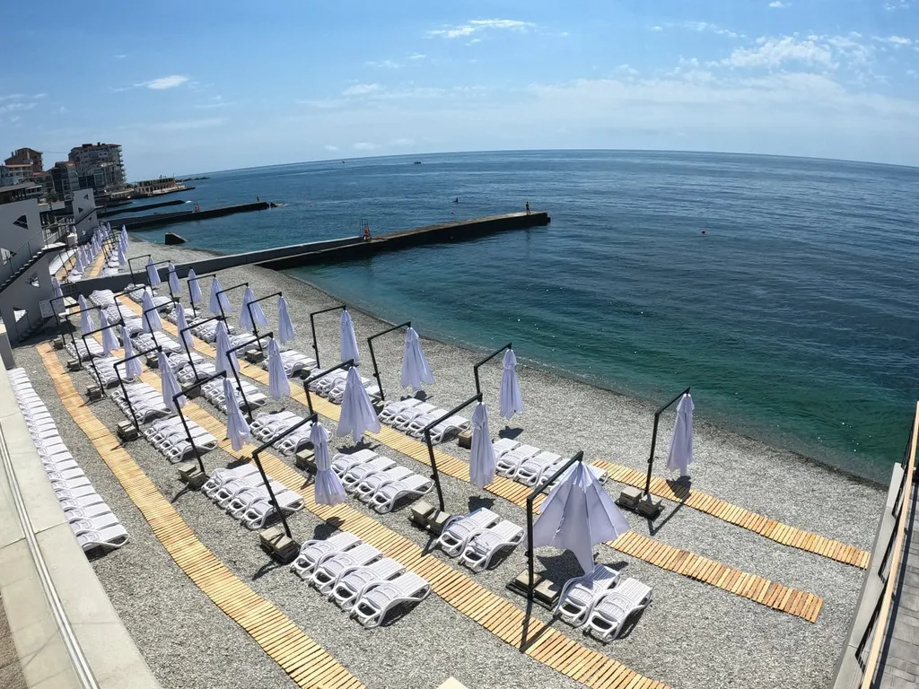 Уютная квартира-студия в городе Ялта с видом на море