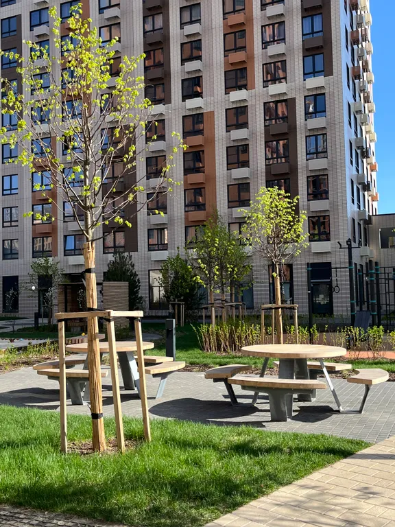 Квартира Квартира Новая евродвушка с детской кроваткой — Москва