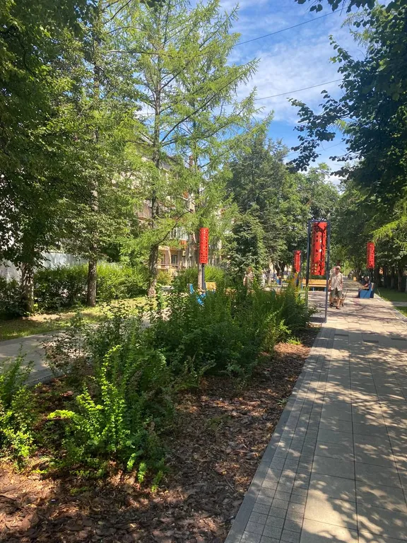 Тихая и чистая квартирка с видом на парк