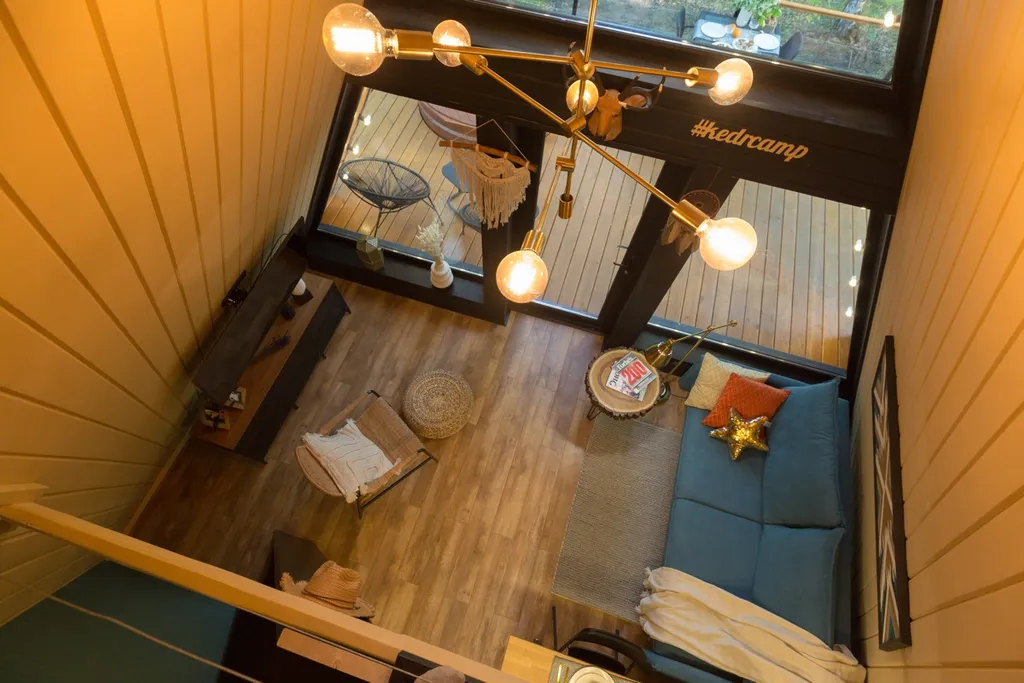 Глэмпинг Krona camp (Дома A-frame в лесу) 40 км от Уфы