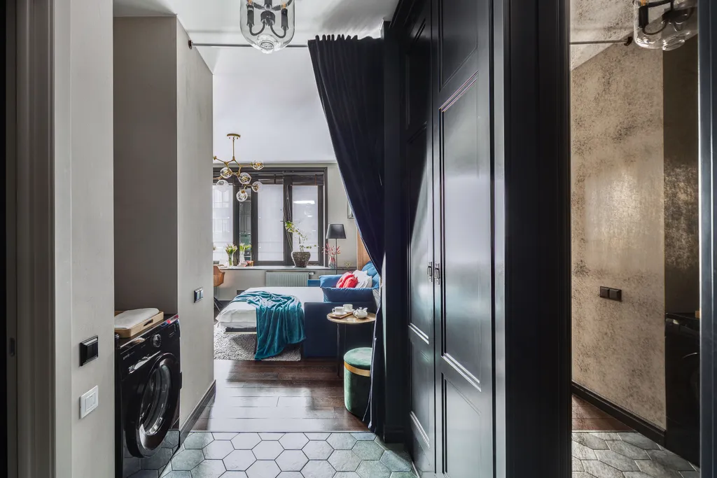 Квартира Квартира Black emerald с сауной в ЖК Савеловский сити — Москва