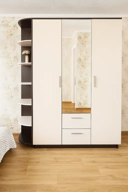 Светлая однокомнатная квартира с балконом