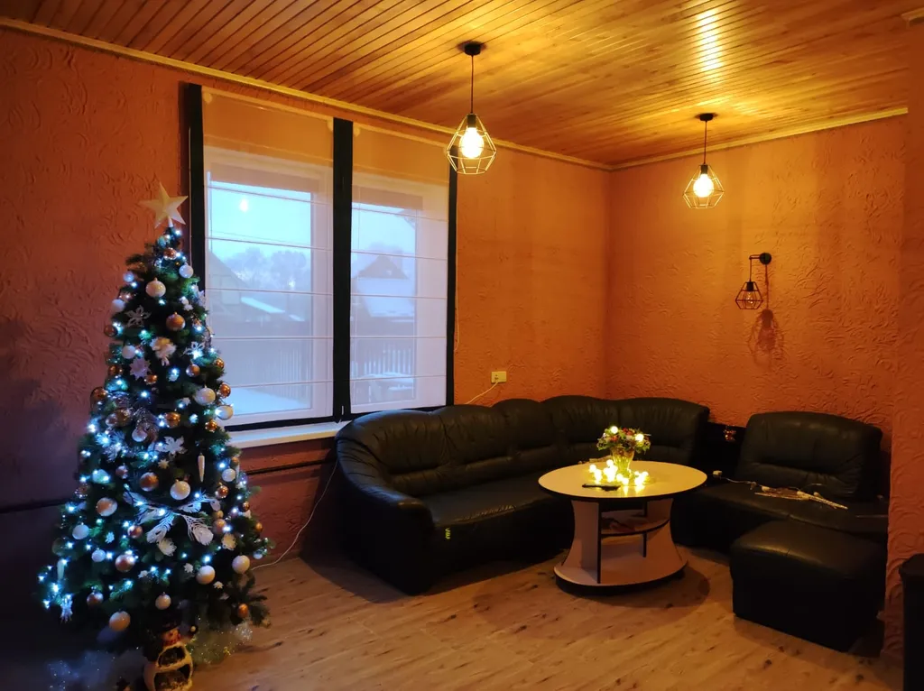 Уютный теплый дом с баней