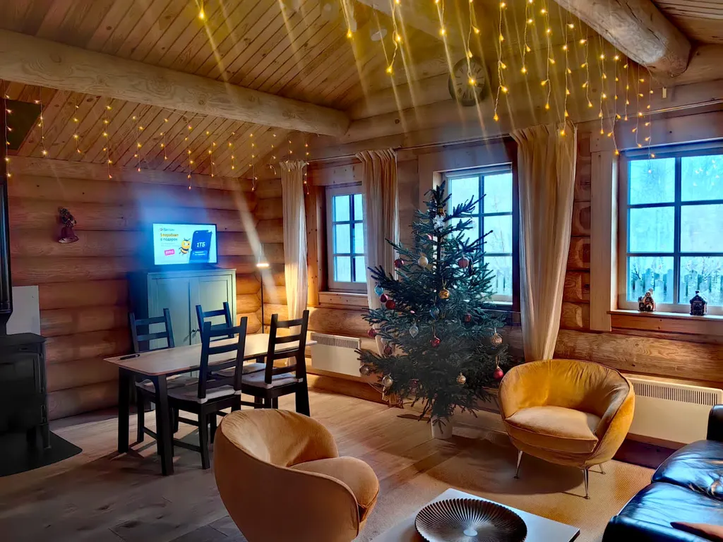 Шале и баня на 1 линии озера Красное, 2 километра от Финского залива, Пески