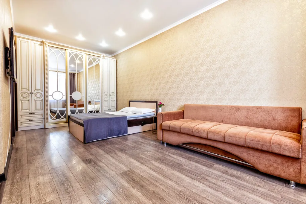 Квартира-студия с современным дизайном