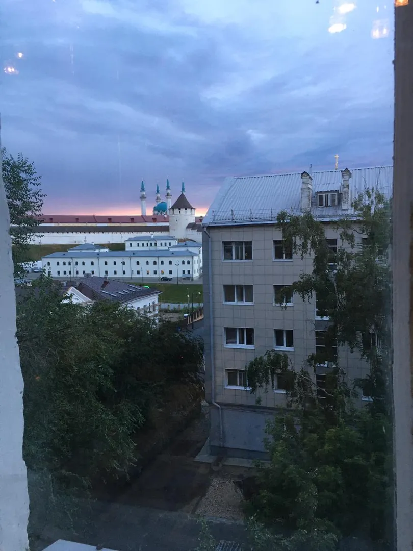 Вид на Кремль и мечеть Кул Шариф