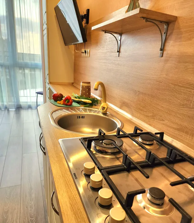 Уютная квартира с видом на озеро