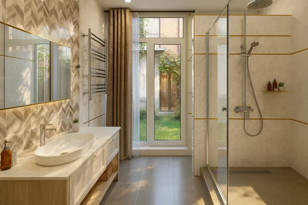 Трехэтажный коттедж с баней и бассейном