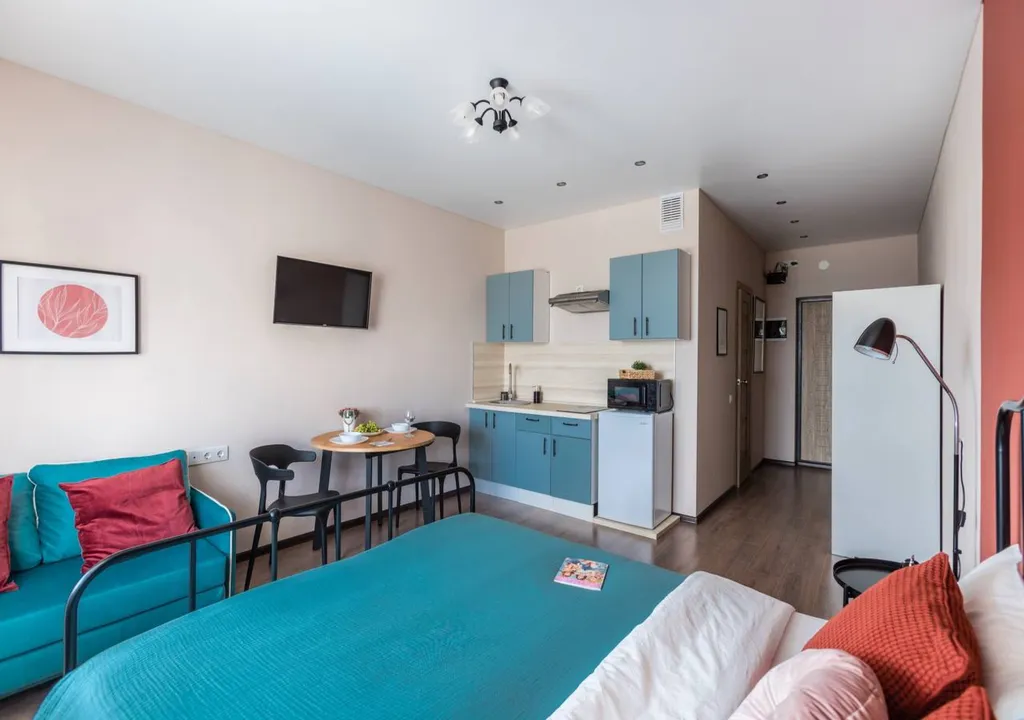 Светлая и уютная студия