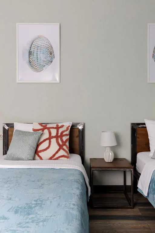 Современный дом в морском стиле с сауной