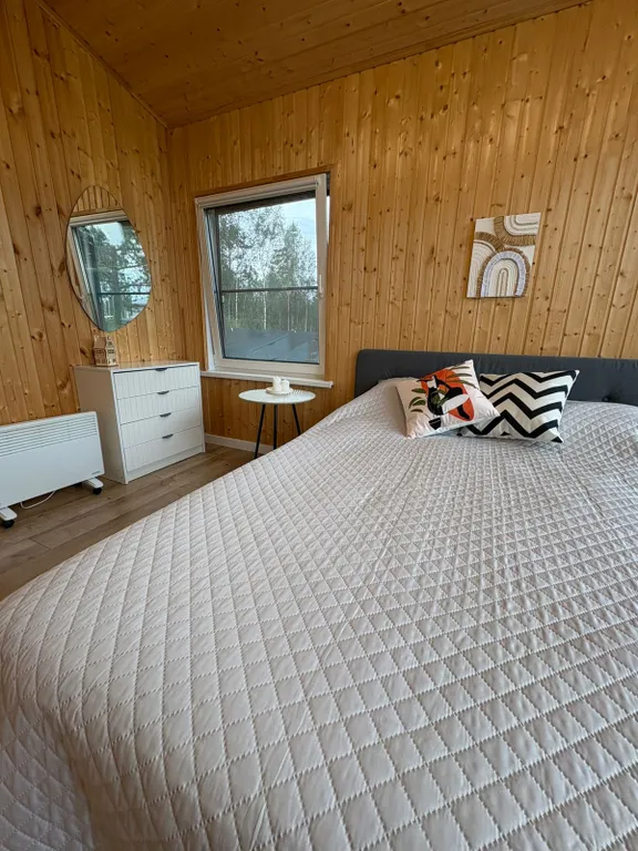 Уютный дом для семейного отдыха с детской площадкой