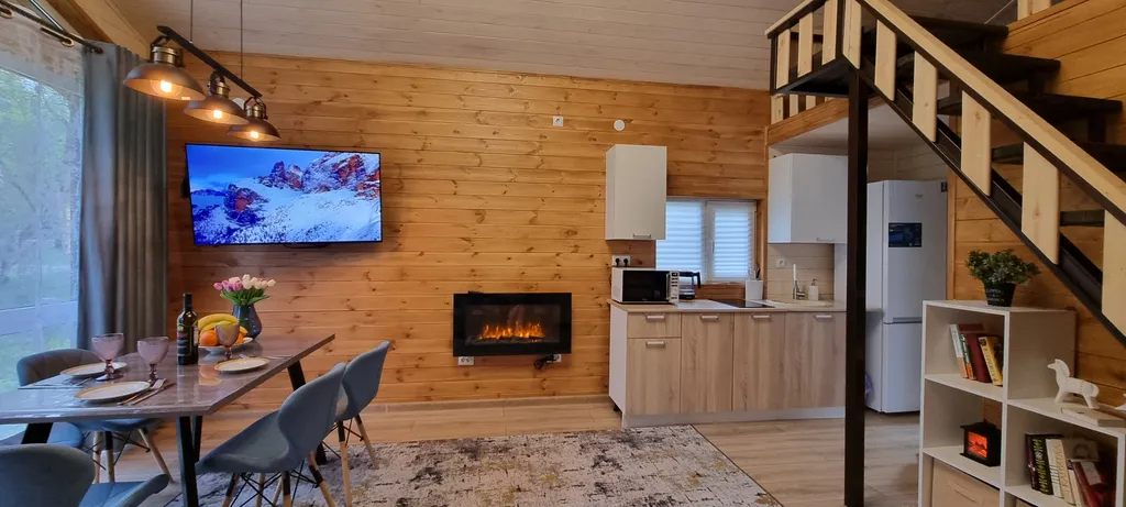 Коттедж Домик на Софийской поляне рядом с лесом и речкой — Архыз