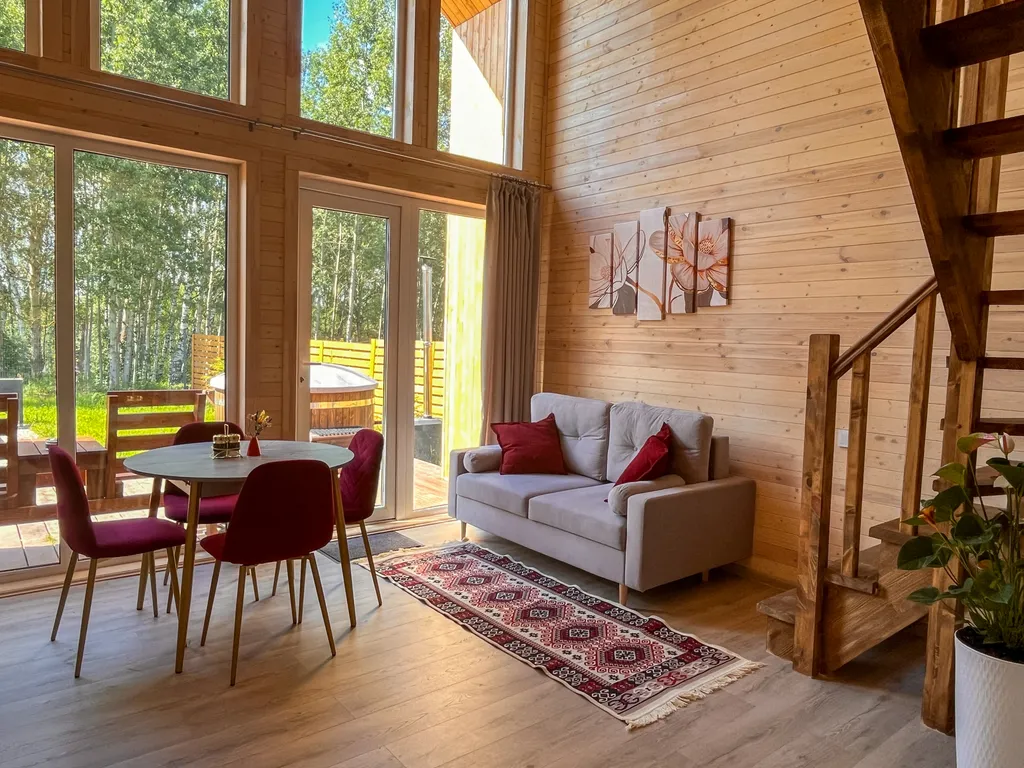 Дом с купелью и баней