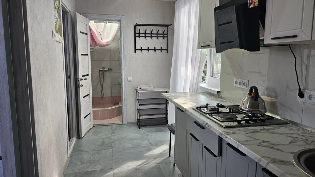 Коттедж Коттедж Двухкомнатный номер с кухней — Феодосия