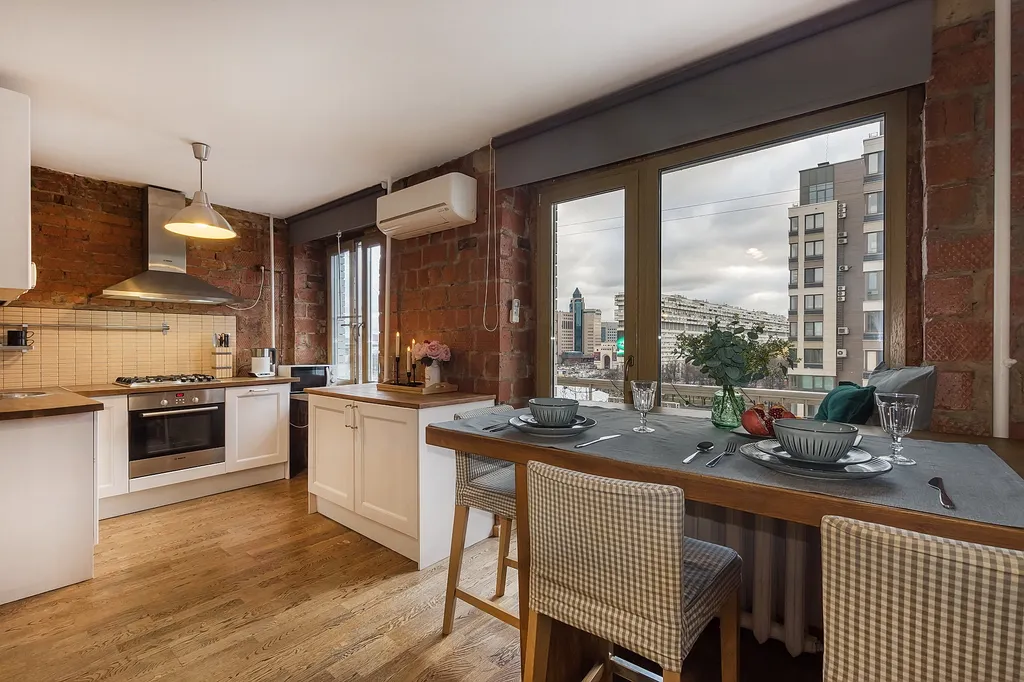 Квартира Квартира Атмосферная студия с великолепным видом — Москва