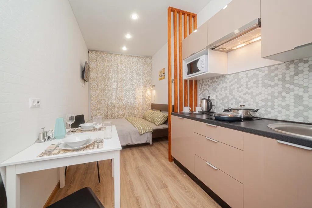 Квартира Квартира Комфортная светлая студия на северо-западе — Москва