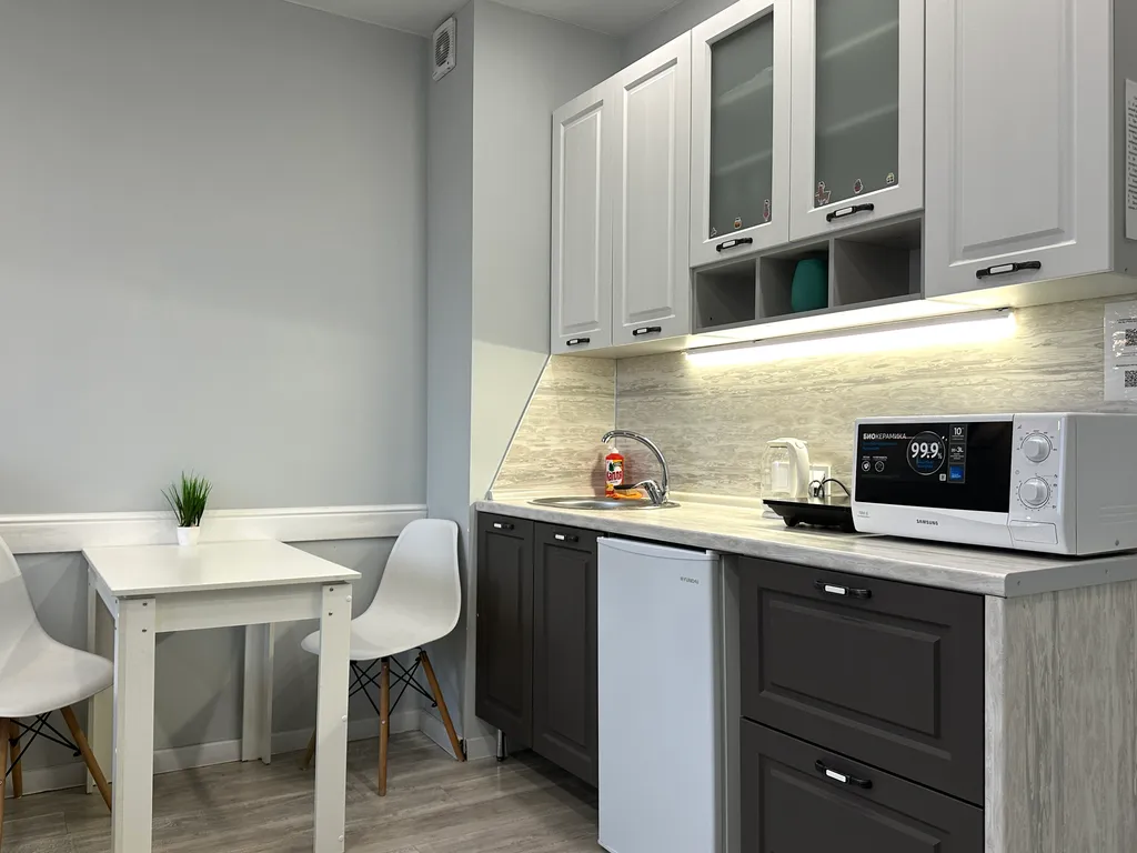 Студия 17 этаж с видом на город, не берем оплату за финальную уборку