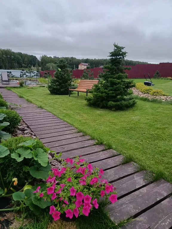 Дом с баней и камином в заповеднике