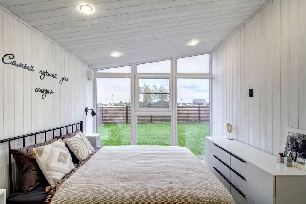 Уютный дом с видом на лес для большой компании