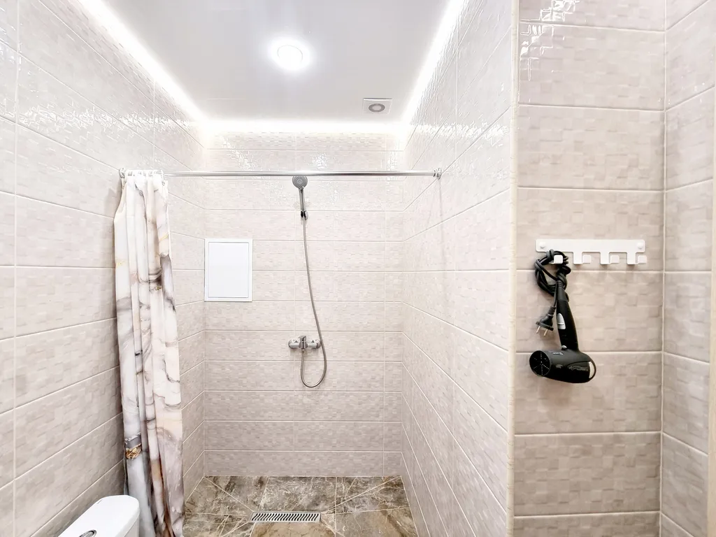 Светлая студия на высоком этаже