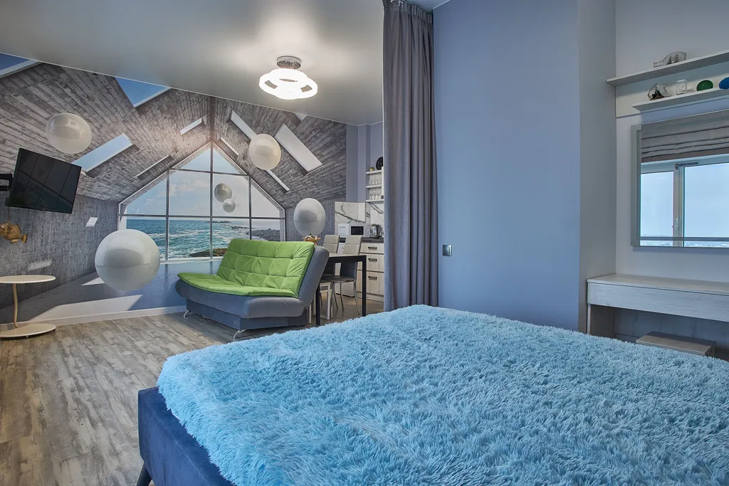 Студия на Хрустальном с видом на бухту Севастополя