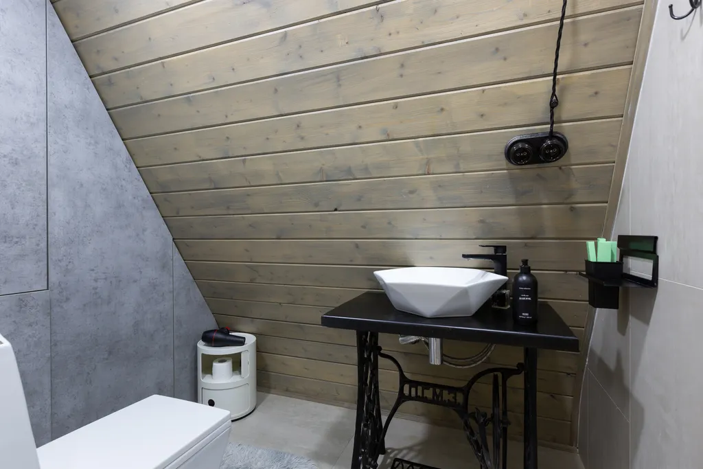 Домик 5 (A-Frame с купелью) 50 м2