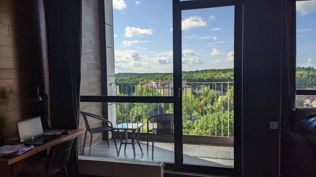 Квартира Апартаменты с видом на лес и боковым видом на море — Светлогорск