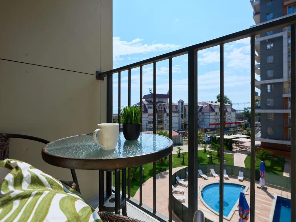 Красивая студия Azure в ЖК Каравелла Португалии