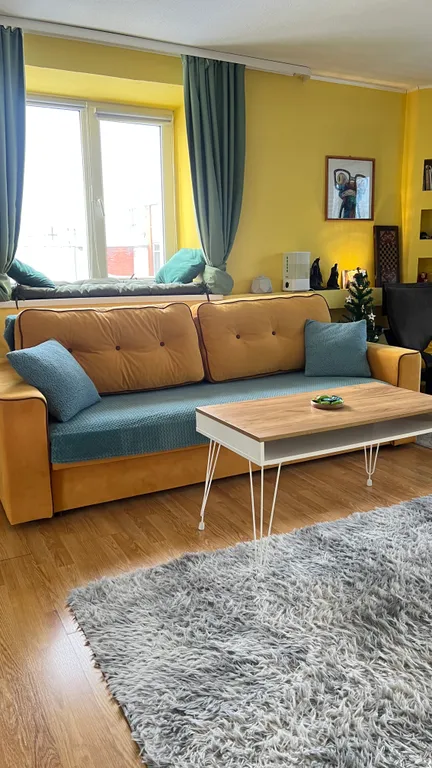 Уютная квартира в центре с панорамным видом