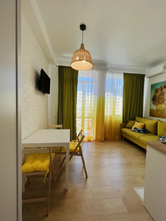 Квартира Квартира Уютная студия в ЖК Семейный — Лазаревское