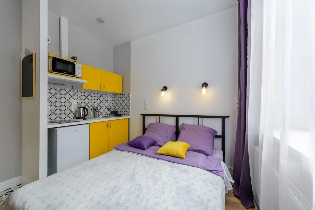 Квартира Квартира FoxyFlat Yellow (ФоксиФлэт Желтая) — Песочный