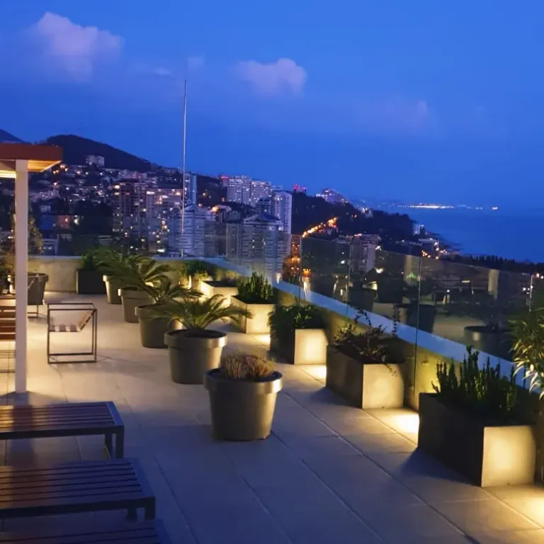 Современные апартаменты с уникальной крышей и потрясающими видами