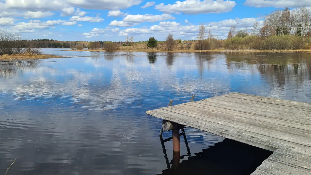 Дом на берегу озера Вселуг