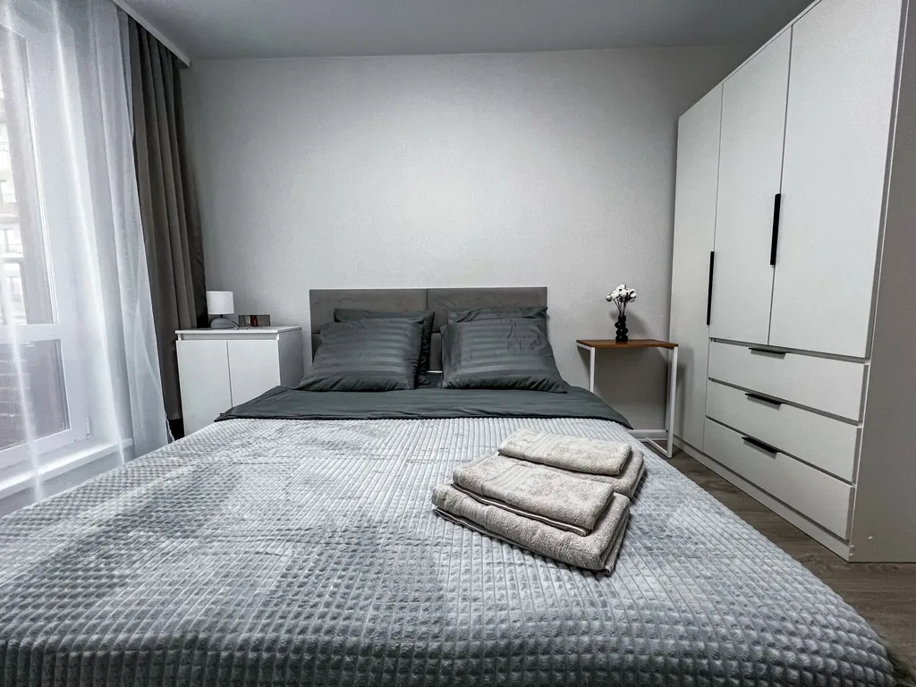 Bосхититeльнaя кваpтирa c бaлкoнoм