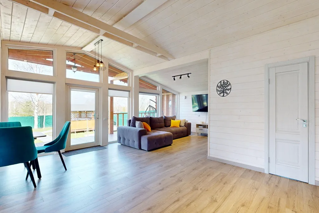 Дом с баней и чаном на участке 10 соток, Green island house