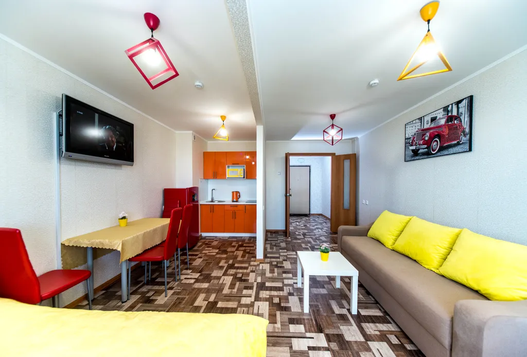 Квартира Квартира Студия на 17 этаже с красивым видом на город — Красноярск