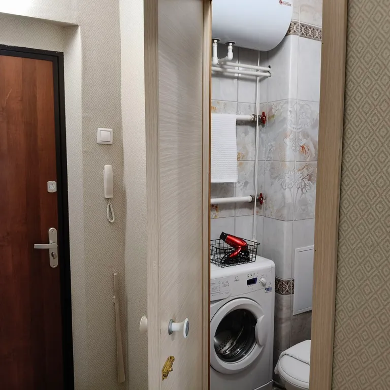 Квартира Квартира Уютная студия с прекрасным видом на парк Прищепка — Красноярск