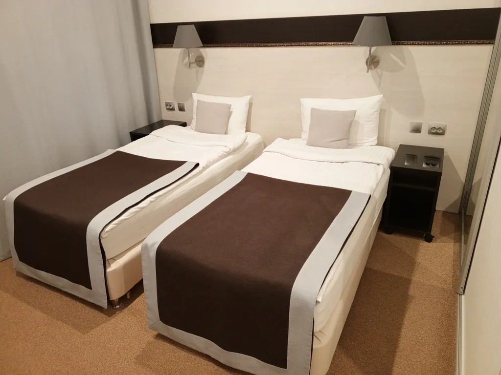 Квартира Двухместный улучшенный номер с 2 отдельными кроватями — аренда посуточно в Чебоксары