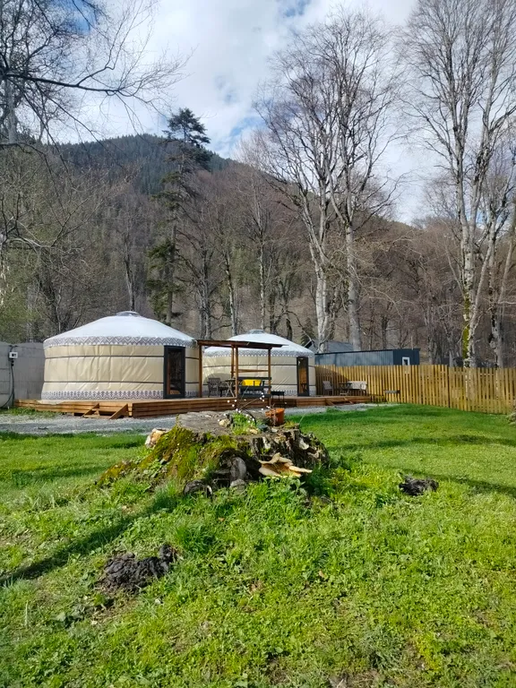 Коттедж Коттедж Юрта в горах — Архыз