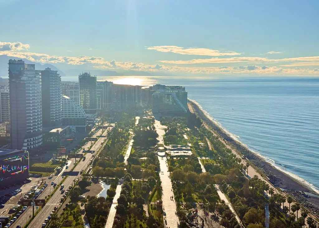 Beach Tower студия на берегу моря