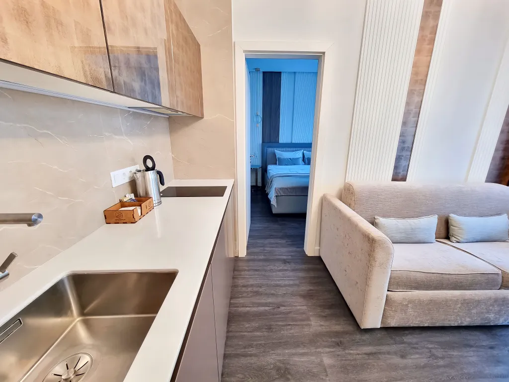 Квартира Квартира Чудесный номер с видом на море — Кучук-Дере