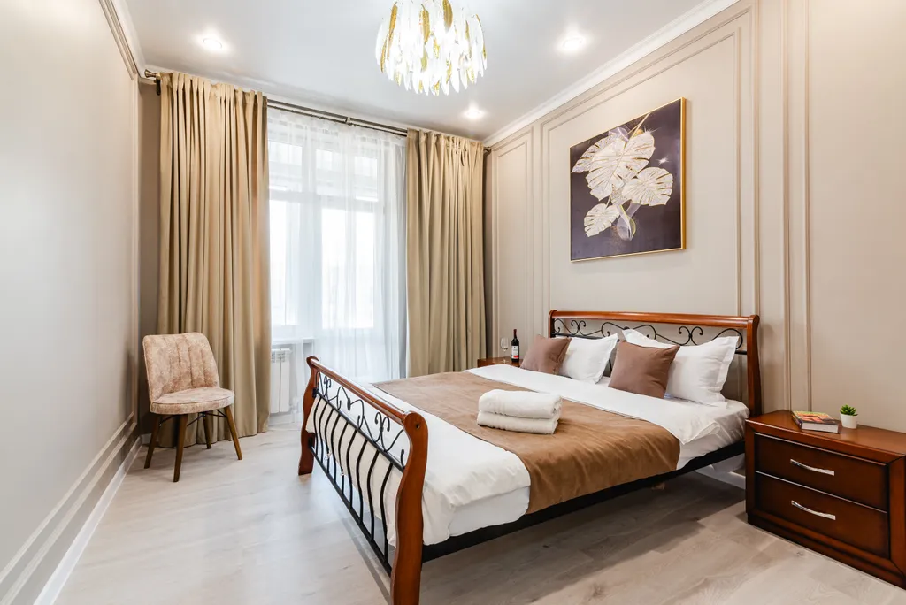 Квартира Шикарные апартаменты с лучшей локацией 100 метров от ТРЦ Mega — Алматы