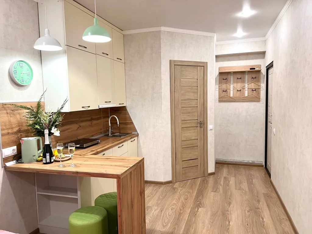 Новая уютная студия около парка имени Кирова