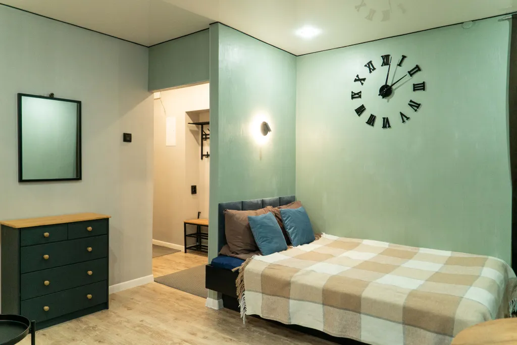 Однокомнатная квартира в центре города и видом на горы