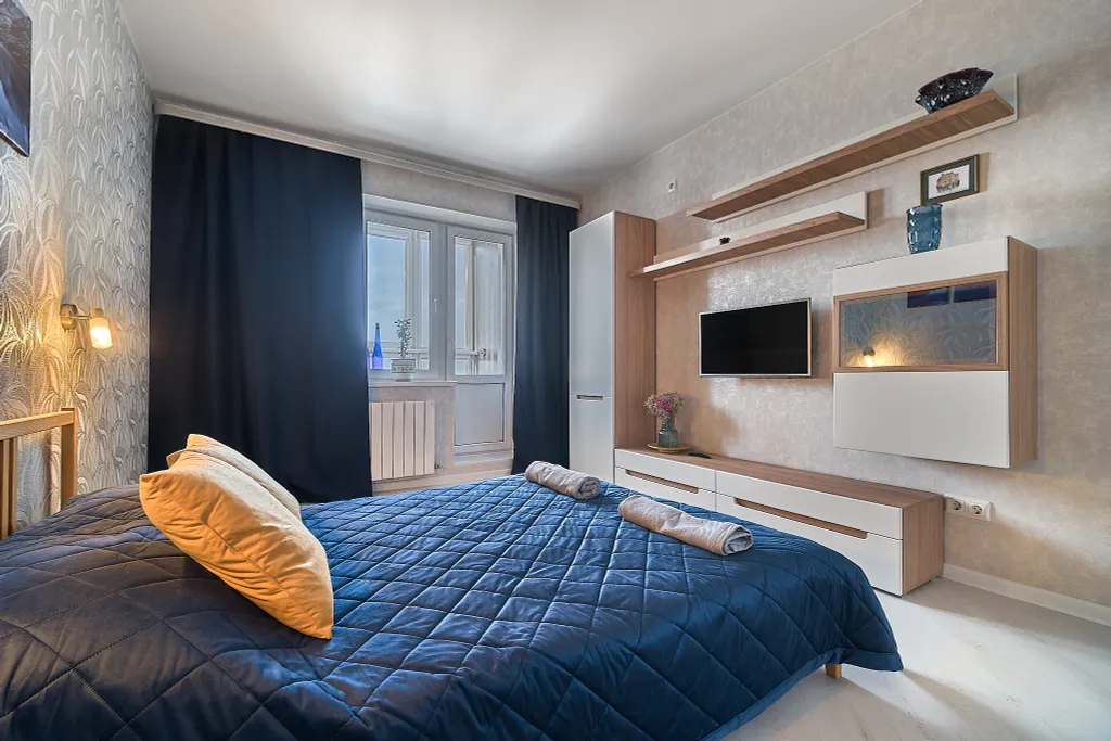 Современная квартира с удобствами и посудомоечной машиной