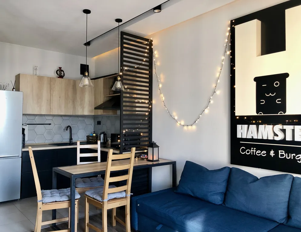 Квартира Ламповая квартира с панорамным видом — Алматы