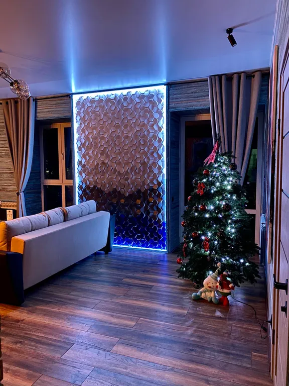 Современная 3ех комнатная квартира Dombay_flats "Диско"