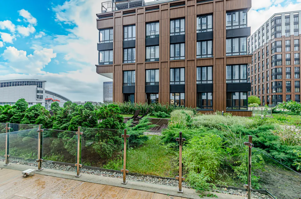 Квартира Happy Terrace квартира с террасой возле аквапарка Ривьера — Казань